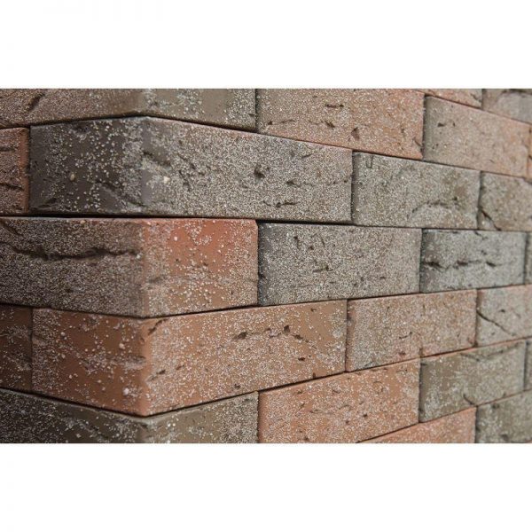 Кирпич лицевой BRAER Баварская кладка «кора дуба» с песком одинарный