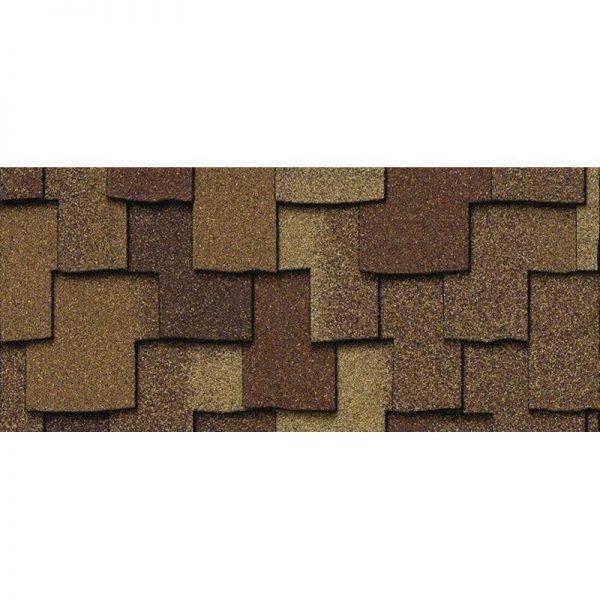 Гибкая черепица Certain Teed, Presidential Shake, ламинированный двухслойный шинглз. Chestnut