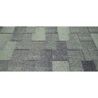 Гибкая черепица Icopal, Plano Claro Antique прямоугольник, с тенью. Красный