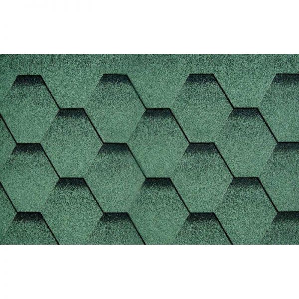 Гибкая черепица Katepal Super Katrilly Зелень моховая