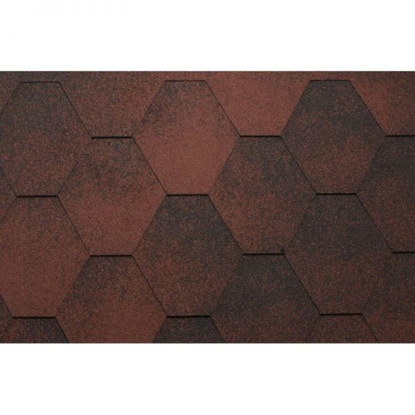 Гибкая черепица Katepal Super Jazzy Красный