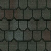 Мягкая черепица GAF Country Mansion II, Storm Cloud Gray