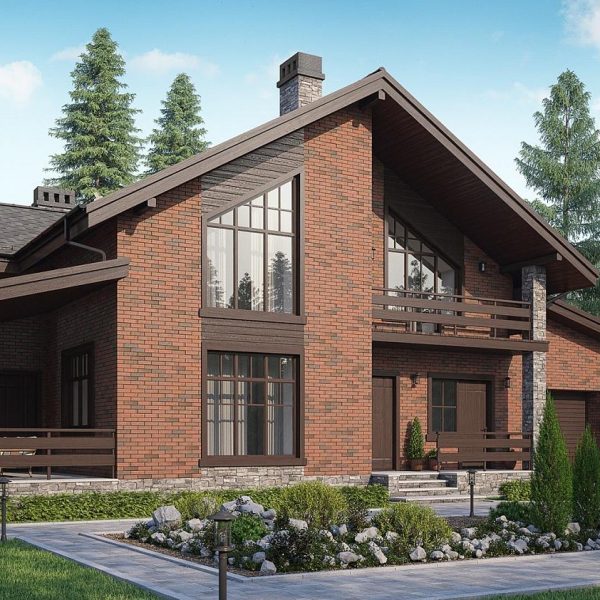 Кирпич лицевой BRAER кладка «Глосса Терра» одинарный