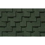 Гибкая черепица Certain Teed, Presidential Shake, ламинированный двухслойный шинглз. Augusta Green