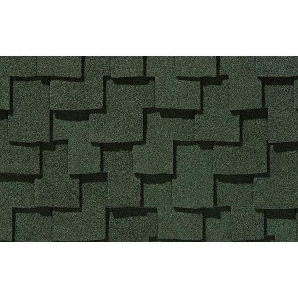 Гибкая черепица Certain Teed, Presidential Shake, ламинированный двухслойный шинглз. Augusta Green