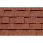 Гибкая черепица Certain Teed, Landmark, ламинированный двухслойный шинглз. Cottage Red