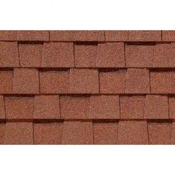 Гибкая черепица Certain Teed, Landmark, ламинированный двухслойный шинглз. Cottage Red