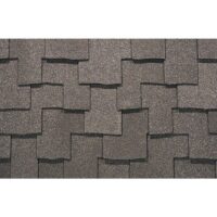 Гибкая черепица Certain Teed, Presidential Shake, ламинированный двухслойный шинглз. Slate Gray