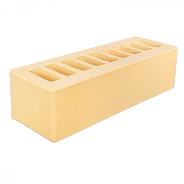 Кирпич лицевой гладкий Желтый М200, 0.7НФ. Красная Гвардия