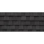 Гибкая черепица Certain Teed, Landmark, ламинированный двухслойный шинглз. Charcoal Black