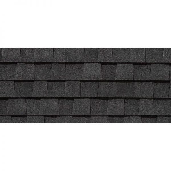 Гибкая черепица Certain Teed, Landmark, ламинированный двухслойный шинглз. Charcoal Black