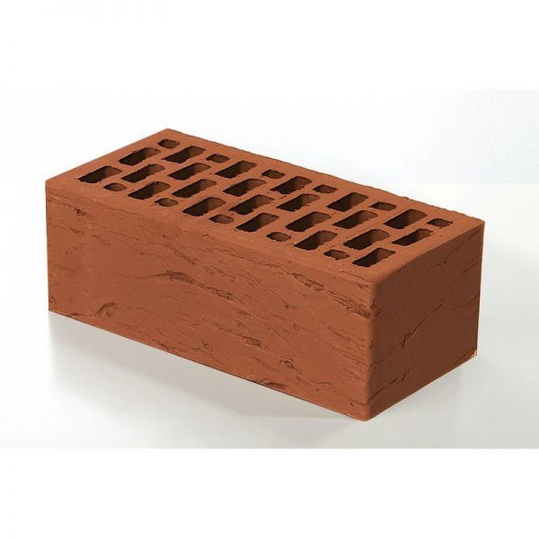 Кирпич лицевой BRAER Красный риф утолщенный
