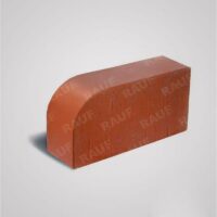 Кирпич печной радиальный полнотелый ЛСР красный флеш М500