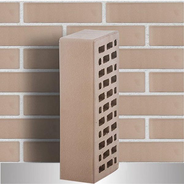 Кирпич облицовочный ЛСР, светло-серый, гладкий, 1НФ