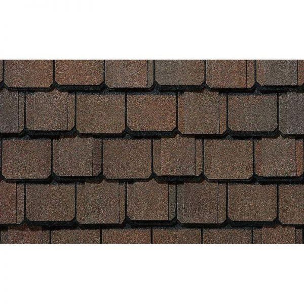 Гибкая черепица Certain Teed, Grand Manor, супер ламинированный трехслойный шинглз. Brownstone