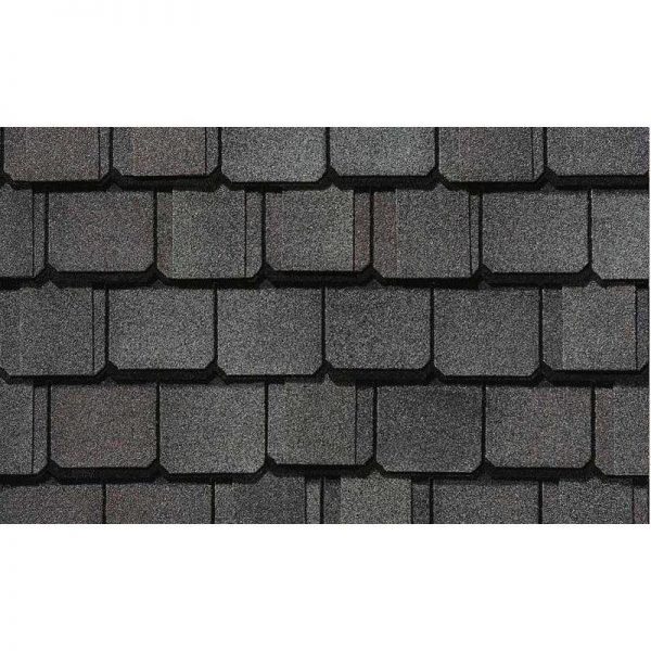 Гибкая черепица Certain Teed, Grand Manor, супер ламинированный трехслойный шинглз. Colonial Slate