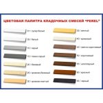Цветная кладочная смесь Perel SL Шоколадная