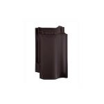 Керамическая рядовая черепица BRAAS Рубин 13V антрацит ангоб