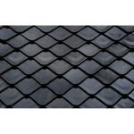 Керамическая рядовая черепица BRAAS Изумруд черный кристалл топ-глазурь