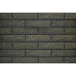 Кирпич облицовочный гиперпрессованный Литос М250 Ложок-Тычок Графит 230х100х65 мм 1 НФ