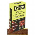 Цветная кладочная смесь Prime «Line Brick’«Wasser». Коричневая 25 кг