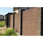 Кирпич облицовочный гиперпрессованный Гипербел М250 Ложок-Тычок Шоколад 230х100х65 мм 1 НФ