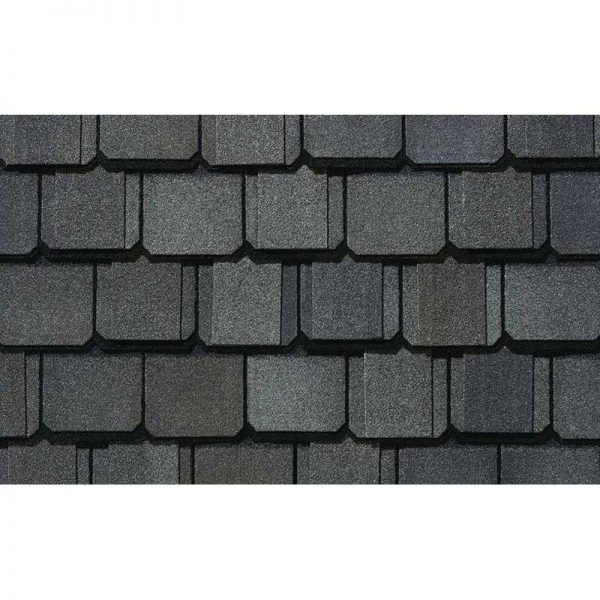 Гибкая черепица Certain Teed, Grand Manor, супер ламинированный трехслойный шинглз. Stonegate Gray