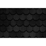 Гибкая черепица Certain Teed, Carriage House, супер ламинированный двухслойный шинглз. Black Pearl