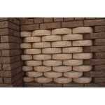 Кирпич облицовочный гиперпрессованный Гипербел М250 Ложок-Тычок 45 Шоколад 230х100х65 мм 1 НФ