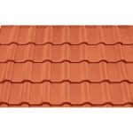 Керамическая рядовая черепица BRAAS Рубин 9V натуральный красный