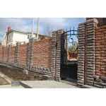 Кирпич облицовочный гиперпрессованный Гипербел М250 Ложок-Тычок 45 Графит 230х100х65 мм 1 НФ