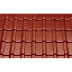 Керамическая рядовая черепица BRAAS Топаз 13V каштан глазурь