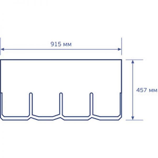 Гибкая черепица Certain Teed, Highland Slate, однослойный четырехлепестковый шинглз. Black Granite