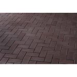 Брусчатка клинкерная Магма Брауни (Шоколад) 200х100х52