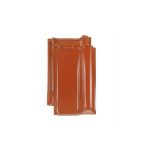 Керамическая рядовая черепица BRAAS Рубин 13V красная осень глазур