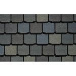 Гибкая черепица Certain Teed, Highland Slate, однослойный четырехлепестковый шинглз. Fieldstone