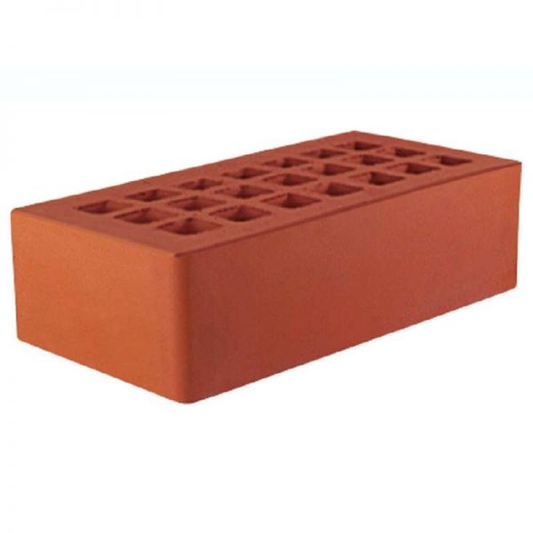 Кирпич лицевой Железногорский, Красный. одинарный 1 НФ