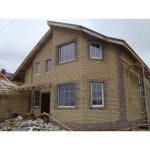 Кирпич облицовочный гиперпрессованный Гипербел М250 Ложок-Тычок 45 Солома 230х100х65 мм 1 НФ