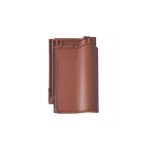 Керамическая рядовая черепица BRAAS Рубин 9V медный ангоб