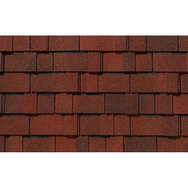 Гибкая черепица Certain Teed, Independence, ламинированный двухслойный шинглз. Cottage Red
