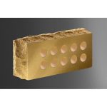 Кирпич облицовочный гиперпрессованный Литос М250 Ложок-Тычок Солома 230х100х65 мм 1 НФ