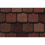 Гибкая черепица Certain Teed, Highland Slate, однослойный четырехлепестковый шинглз. Venetian Red