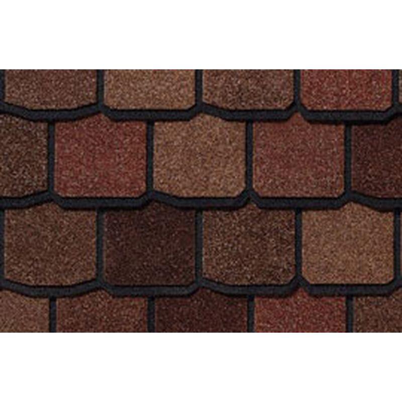 Гибкая черепица Certain Teed, Independence, ламинированный двухслойный шинглз. Burnt Sienna