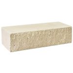 Кирпич облицовочный гиперпрессованный Гипербел М250 Ложок Слоновая кость 230х100х65 мм 1 НФ