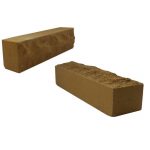 Кирпич облицовочный гиперпрессованный Гипербел М250 Ложок Солома Скала 230х50х65 мм 0. 5 НФ