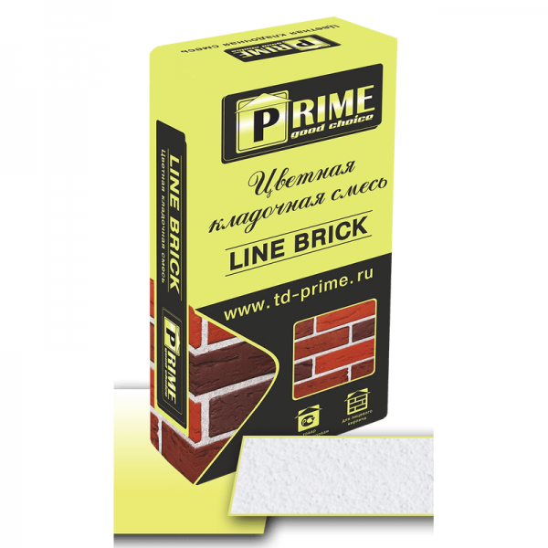 Цветная кладочная смесь Prime «Line Brick’«Wasser». Светло-бежевая 25 кг