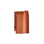 Керамическая рядовая черепица BRAAS Рубин 9V натуральный красный