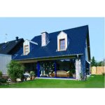 Черепица керамическая TIEFA XL VARIABEL nr. 101 — azur-dunkel