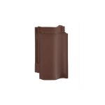 Керамическая рядовая черепица BRAAS Топаз 13V темно-коричневый ангоб