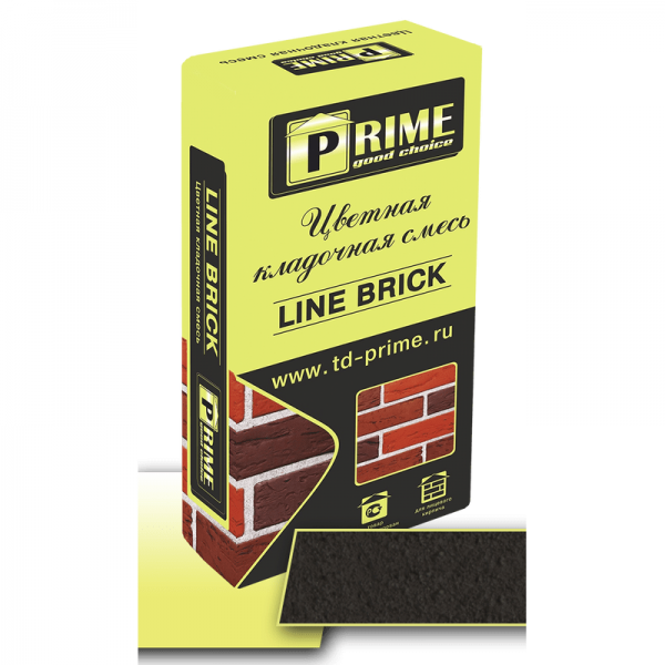 Цветная кладочная смесь Prime «Line Brick’«Wasser». Светло-коричневая 25 кг